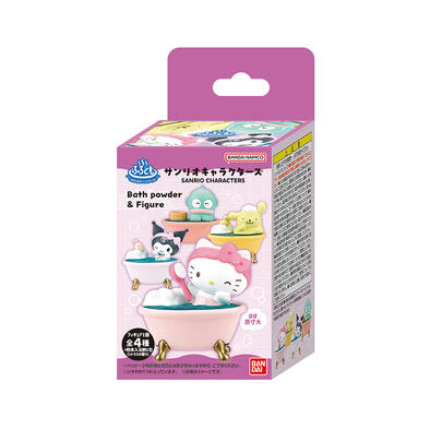 Sanrio 《BATH FRIENDS》三麗鷗家族暖暖泡澡時光入浴劑(限量)- 隨機發貨