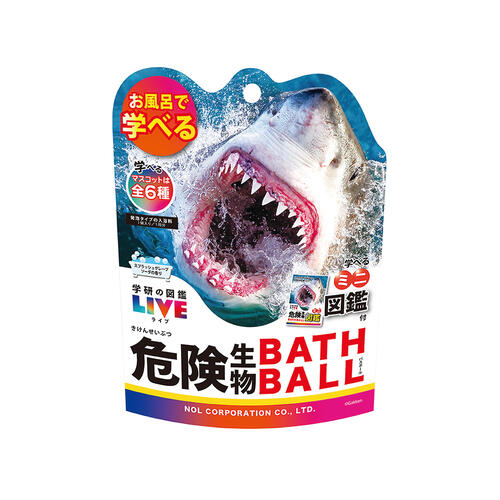 Bandai萬代 學研的圖鑑LIVE：危險生物入浴球Ⅱ- 隨機發貨