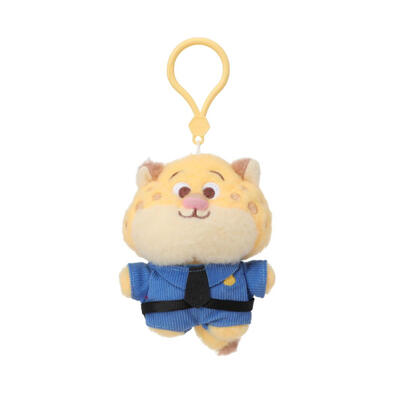 Miniso&nbsp;	迪士尼動物方城市系列萌糖毛絨掛飾（豹警官）