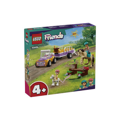 Lego樂高好朋友系列 Friends 馬兒和小馬拖車 42634