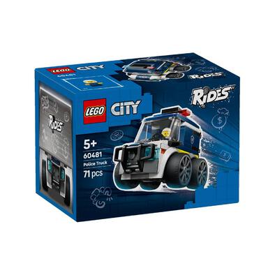 LEGO樂高城市系列 Rides－警用卡車 60481