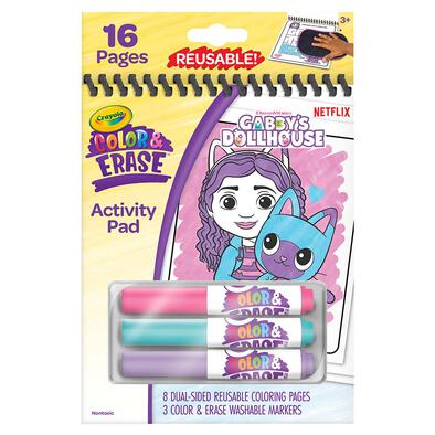 Crayola Color & Erase Reusable Activity Pad Gabby
