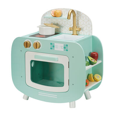 Teamson Little Chef Rainer Wooden Toy Kitchen