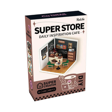 ROLIFE 若來  ROB/立體組裝場景 日常靈感咖啡廳 DW001 169