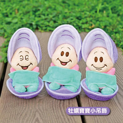 Disney迪士尼	 愛麗絲夢遊仙境-牡蠣寶寶- 3英吋-隨機發貨