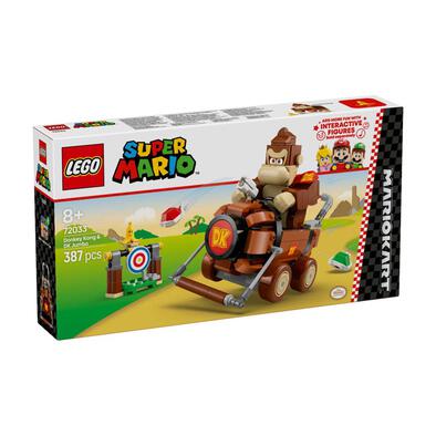 LEGO樂高超級馬利奧系列 瑪利歐賽車 咚奇剛與DK巨型 72033
