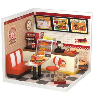 ROLIFE 若來 立體組裝場景 堡你開心漢堡店