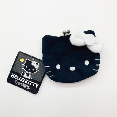 Sanrio三麗鷗	 hello kitty小物包-曬黑款