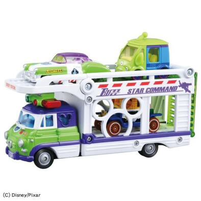 Toy Story玩具總動員 5 迪士尼小汽車運輸車-巴斯