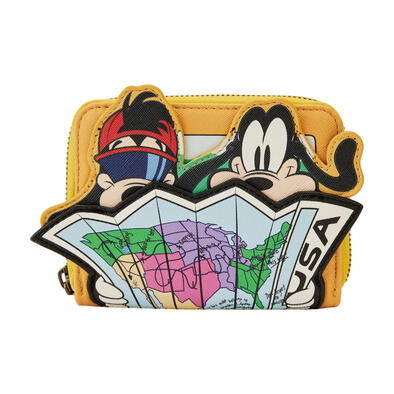 Disney迪士尼 LOUNGEFLY/迪士尼高飛拉鍊皮夾