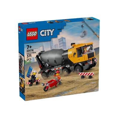 LEGO樂高城市系列 混凝土攪拌車 60478