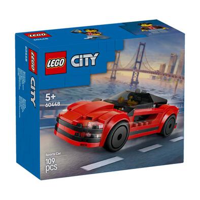 LEGO樂高城市系列 紅色跑車 60448