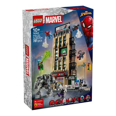 LEGO Marvel Super Heroes Spider-Man vs. Mysterio: The Daily Bugle 76342