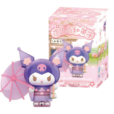 TopToy  三麗鷗家族花兒與和菓子系列手辦- 隨機發貨