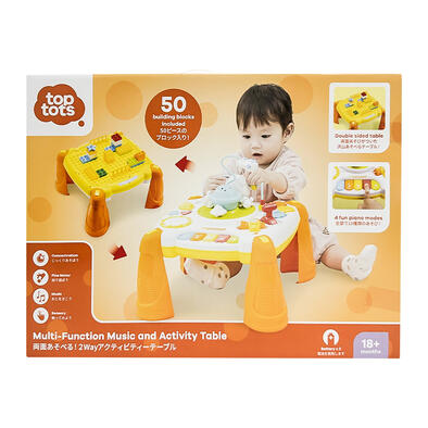 Top Tots Multi-Function Music And Activity Table