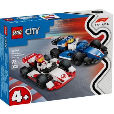 Lego F1® Williams Racing & Haas F1® Race Cars 60464