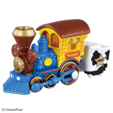 Toy Story玩具總動員 5 胡迪蒸氣船造型小汽車