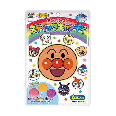 Anpanman lollipop 6 sticks