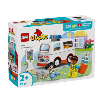 Lego Ambulance & Driver 10447