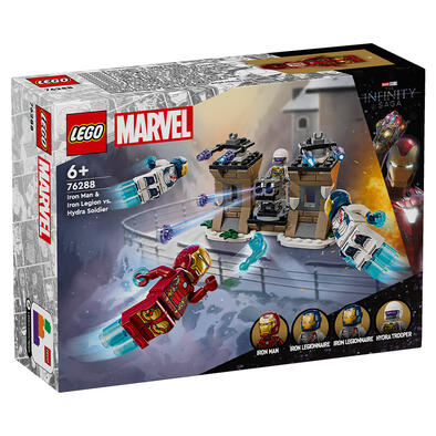 Lego marvel Iron Man & Iron Legion vs. Hydra Soldier 76288