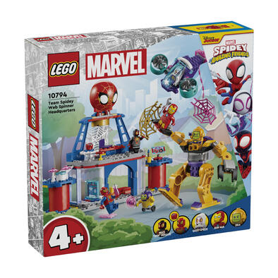 Lego樂高 Team Spidey Web Spinner Headquarters 10794