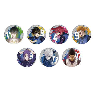 BLUE LOCK Metal Badge (Blind Pack)- Assorted