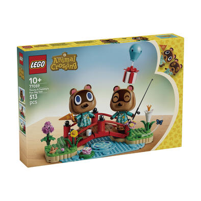 LEGO樂高	豆狸&粒狸 悠閒散步 77059