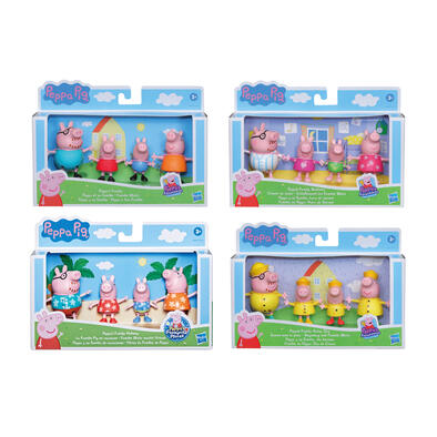 Peppa Pig Family 4 Pack - Assorted