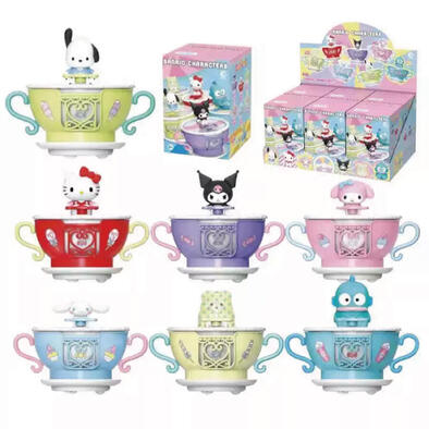 Sanrio 三麗鷗家族-旋轉碰碰杯系列- 隨機發貨