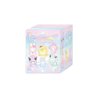 TOPTOY三麗鷗家族鑽石兔寶寶盲盒- 隨機發貨