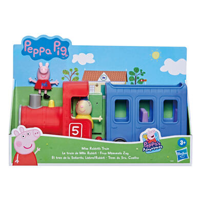 Peppa Pig粉紅豬小妹 兔小姐的火車