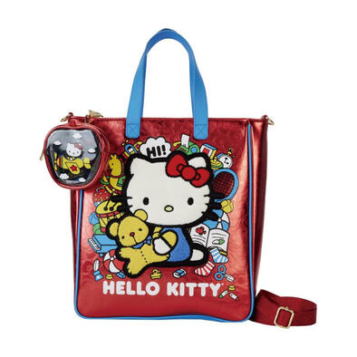 LOUNGELFY/Hello Kitty50周年-時尚托特包
