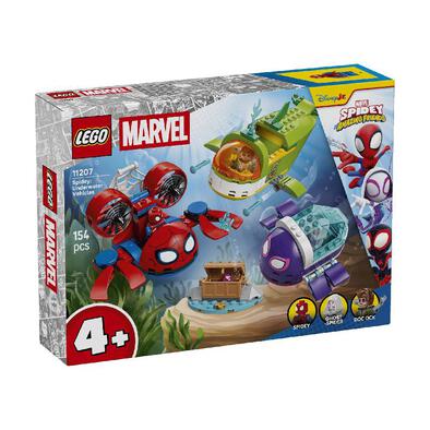 LEGO Marvel Spidey Amazing Friends Spidey: Underwater Vehicles 11207