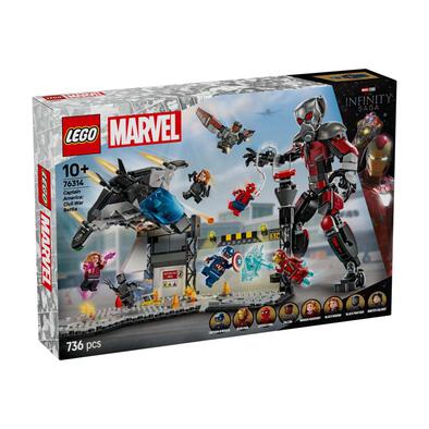 LEGO樂高漫威超級英雄系列《美國隊長 3：英雄內戰》動作大戰 76314