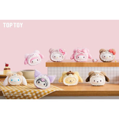 Sanrio 三麗鷗 家族絨絨小熊毛絨盲盒- 隨機發貨