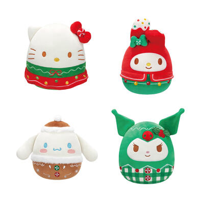 Squishmallow SQUISHMALLOW 8" HOLIDAY SANRIO- Assorted