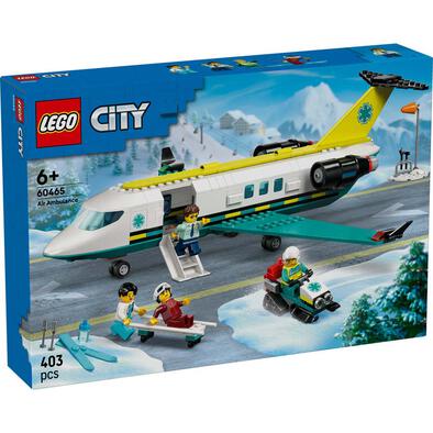 LEGO樂高城市系列 緊急救護飛機 60465