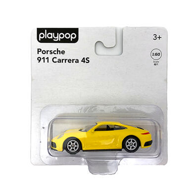 playpop 1:60 Diecast Car Porsche 911 Carrera 4S