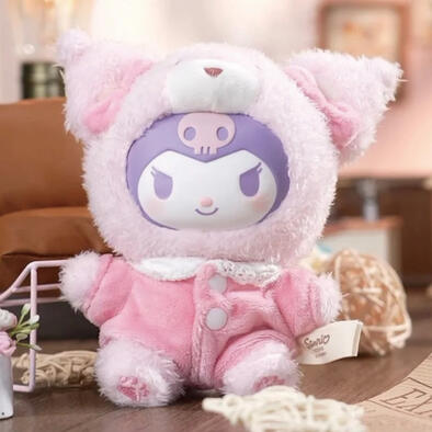 TOPTOY/KUROMI酷洛米查桃莓莓系列搪膠毛絨