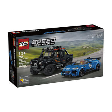 LEGO樂高	Jaguar Project 7 和 Land Rover Defender 77264