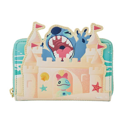 Loungefly Disney Stitch Sand Castle Beach Wallet