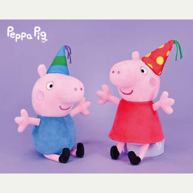 Peppa Pig粉紅豬小妹 派對帽12英吋-隨機發貨